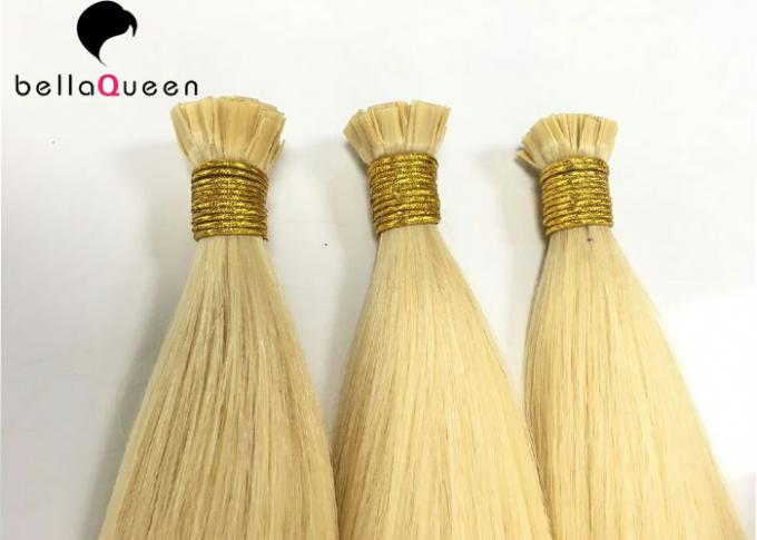 Spitzen-Haar-Erweiterungen des goldenes blondes volles Ende613# flache für Frauen