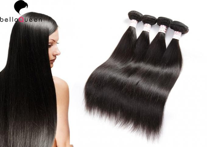 Volles malaysisches Remy Haar-natürlicher gerades Haar-Einschlagfaden Cutical-Grad-7A 100%