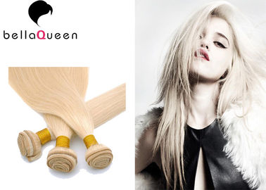 China Professionelle blonde gerade europäische Haar-Webart der Jungfrau-613# für Schönheit arbeitet fournisseur