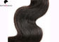 Grad-Jungfrau-malaysische Haar-Webart-natürliches schwarzes Haar-Spinnen der Körper-Wellen-7A fournisseur