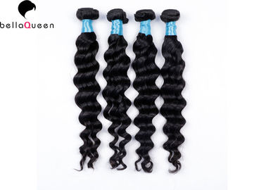 China Unverarbeitete Jungfrau-Haar-Perücken 4 des Grad-7A rollt lose tiefe Welle für schwarze Frauen zusammen fournisseur