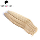 China Waschbare volle Jungfrau-Band-Haar-Erweiterung des Häutchen-6a, goldene Blondine 613 Firma