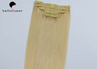 China Unverarbeitetes rohes   Klipp   in   Haar   Erweiterungen   menschlichem   Haar, Jungfrauhaar des Grades 7a Firma