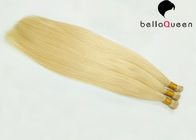 China Weiche fühlende goldene Blondine 613# spitze ich Haar-Erweiterungen von 100g für ein Bündel Firma