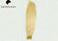 Weiche fühlende goldene Blondine 613# spitze ich Haar-Erweiterungen von 100g für ein Bündel fournisseur