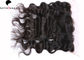 Körper-Wellen-malaysische Menschenhaar-Spitze-Perücken-natürliches schwarzes Haar-Spinnen des Grad-7A fournisseur